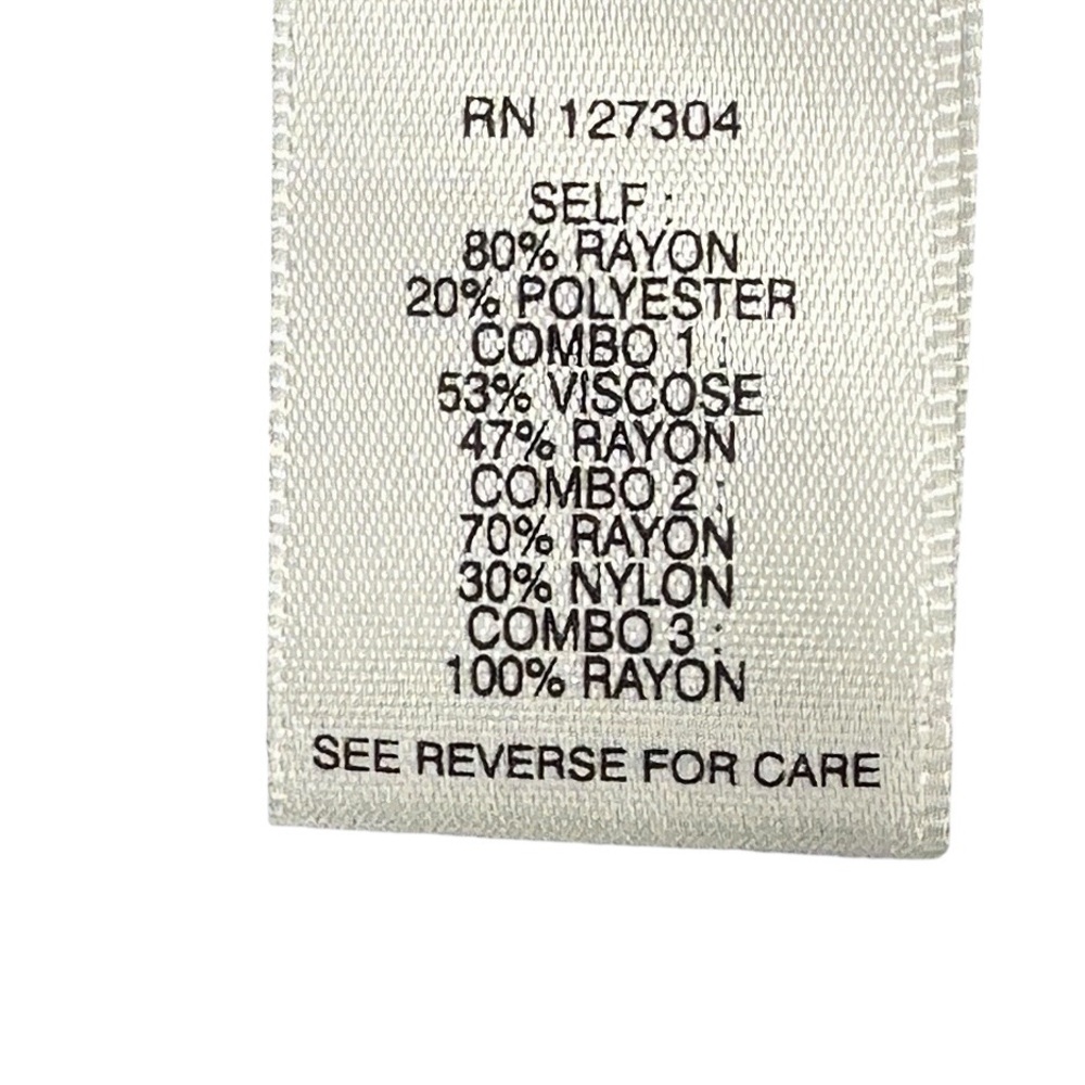 John Mark Top Blue Haze Patchwork Trim Lightweigh… - image 7